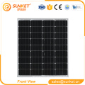 melhor painel solar fotovoltaico do watt de price75 watts painel solar de 75 watts com CE TUV